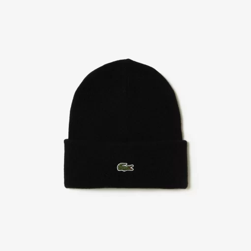 Lacoste Caps & Hats-Unisex Wool Beanie