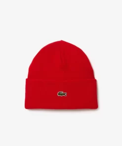 Lacoste Caps & Hats-Unisex Wool Beanie