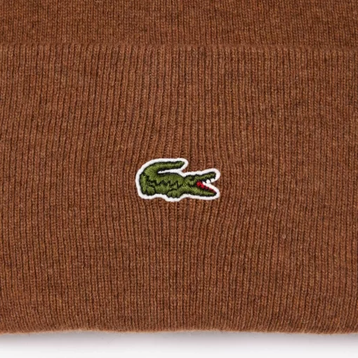 Lacoste Caps & Hats-Unisex Wool Beanie