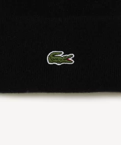 Lacoste Caps & Hats-Unisex Wool Beanie