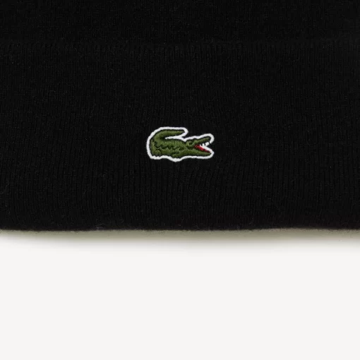 Lacoste Caps & Hats-Unisex Wool Beanie