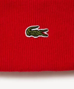 Lacoste Caps & Hats-Unisex Wool Beanie