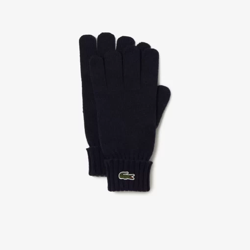 Lacoste Scarves & Stoles-Unisex Wool Jersey Gloves