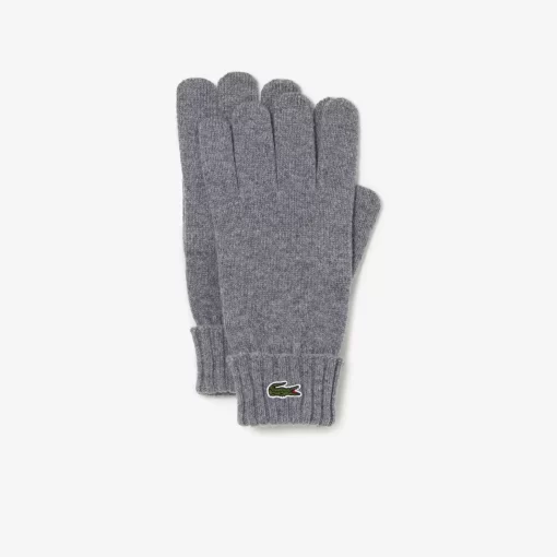 Lacoste Scarves & Stoles-Unisex Wool Jersey Gloves