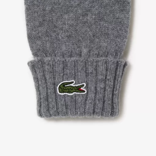 Lacoste Scarves & Stoles-Unisex Wool Jersey Gloves