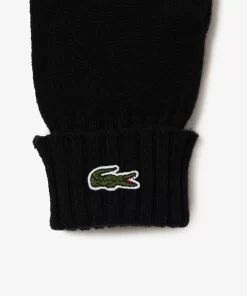 Lacoste Scarves & Stoles-Unisex Wool Jersey Gloves