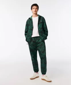 Lacoste Jackets & Coats-Unisex X Netflix Printed Hooded Jacket