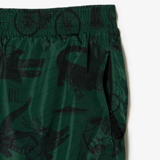 Lacoste Trousers & Shorts-Unisex X Netflix Printed Track Pants