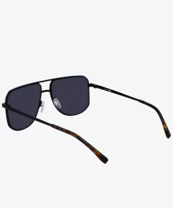 Lacoste Sunglasses-Unisex Metal Signature 101 Sunglasses