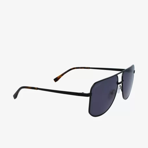 Lacoste Sunglasses-Unisex Metal Signature 101 Sunglasses