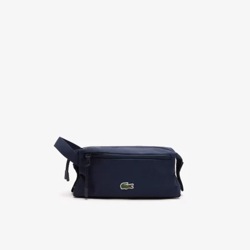 Lacoste Wallets & Small Leather Goods-Unisex Neocroc Zippered Toiletry Bag