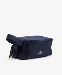 Lacoste Wallets & Small Leather Goods-Unisex Neocroc Zippered Toiletry Bag