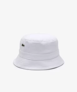 Lacoste Caps & Hats-Unisex Organic Cotton Bucket Hat