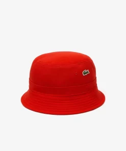 Lacoste Caps & Hats-Unisex Organic Cotton Bucket Hat