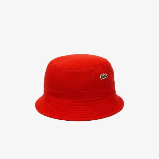 Lacoste Caps & Hats-Unisex Organic Cotton Bucket Hat