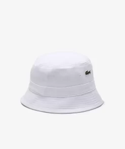 Lacoste Caps & Hats-Unisex Organic Cotton Bucket Hat