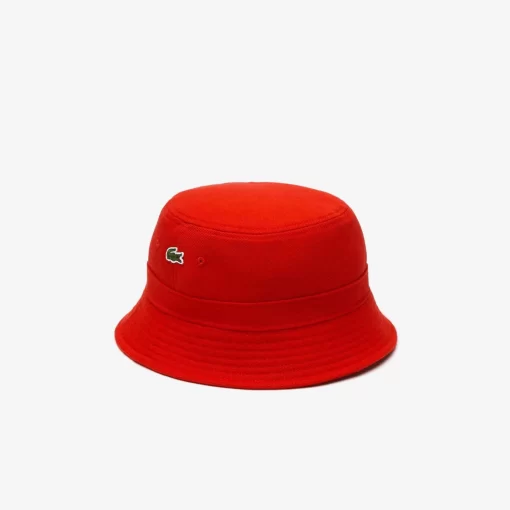 Lacoste Caps & Hats-Unisex Organic Cotton Bucket Hat