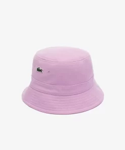 Lacoste Caps & Hats-Unisex Organic Cotton Bucket Hat