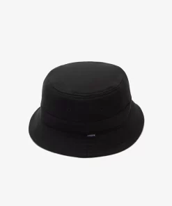 Lacoste Caps & Hats-Unisex Organic Cotton Bucket Hat