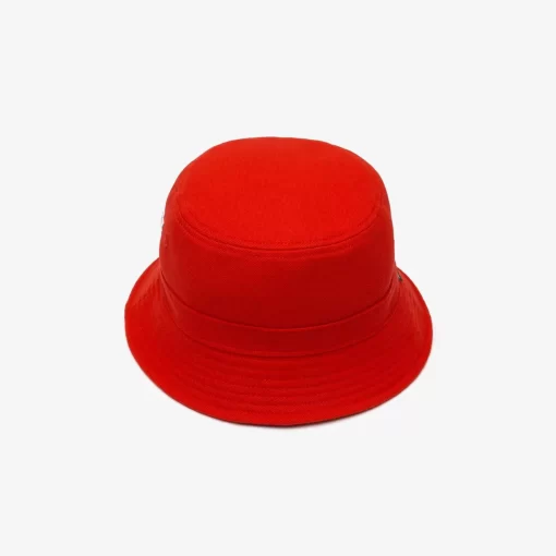 Lacoste Caps & Hats-Unisex Organic Cotton Bucket Hat