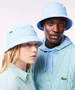 Lacoste Caps & Hats-Unisex Organic Cotton Bucket Hat