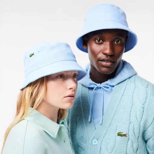 Lacoste Caps & Hats-Unisex Organic Cotton Bucket Hat