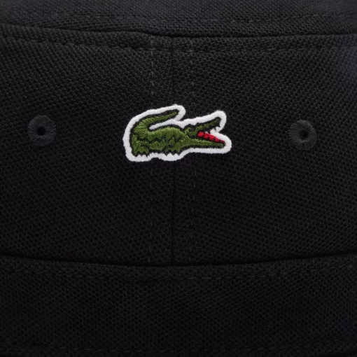 Lacoste Caps & Hats-Unisex Organic Cotton Bucket Hat