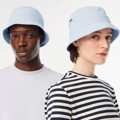 Lacoste Caps & Hats-Unisex Organic Cotton Bucket Hat