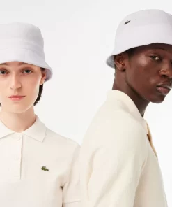 Lacoste Caps & Hats-Unisex Organic Cotton Bucket Hat