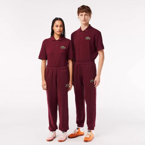 Lacoste Trousers & Shorts-Unisex Organic Cotton Fleece Jogger Trackpants