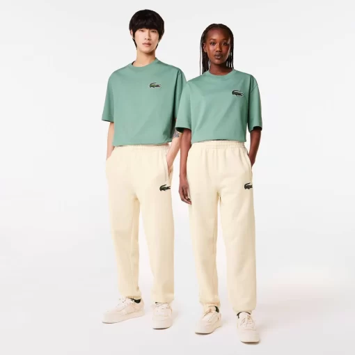 Lacoste Trousers & Shorts-Unisex Organic Cotton Fleece Jogger Trackpants