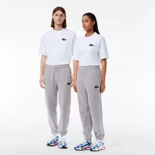 Lacoste Trousers & Shorts-Unisex Organic Cotton Fleece Jogger Trackpants