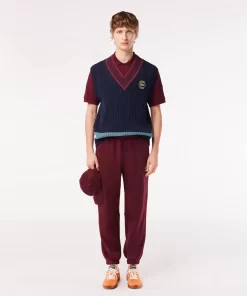 Lacoste Trousers & Shorts-Unisex Organic Cotton Fleece Jogger Trackpants