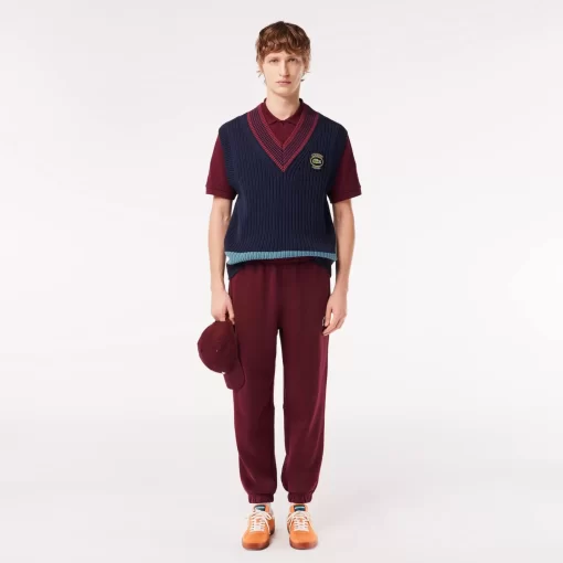 Lacoste Trousers & Shorts-Unisex Organic Cotton Fleece Jogger Trackpants