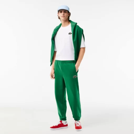 Lacoste Trousers & Shorts-Unisex Organic Cotton Fleece Jogger Trackpants