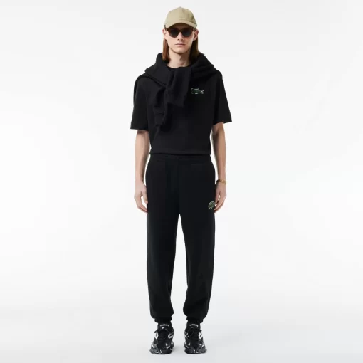 Lacoste Trousers & Shorts-Unisex Organic Cotton Fleece Jogger Trackpants