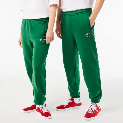 Lacoste Trousers & Shorts-Unisex Organic Cotton Fleece Jogger Trackpants