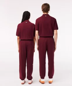 Lacoste Trousers & Shorts-Unisex Organic Cotton Fleece Jogger Trackpants