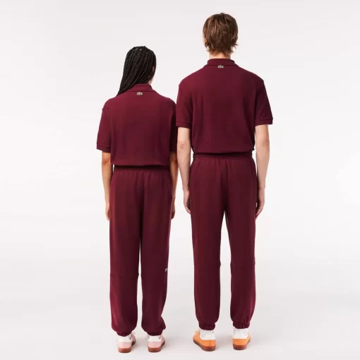 Lacoste Trousers & Shorts-Unisex Organic Cotton Fleece Jogger Trackpants