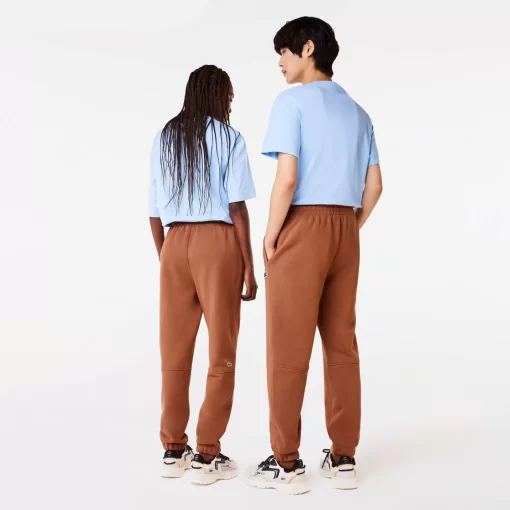 Lacoste Trousers & Shorts-Unisex Organic Cotton Fleece Jogger Trackpants