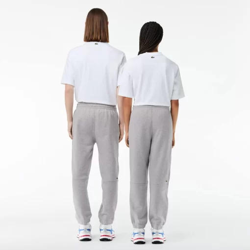 Lacoste Trousers & Shorts-Unisex Organic Cotton Fleece Jogger Trackpants