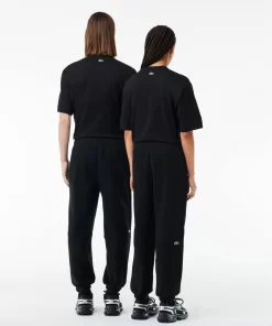 Lacoste Trousers & Shorts-Unisex Organic Cotton Fleece Jogger Trackpants