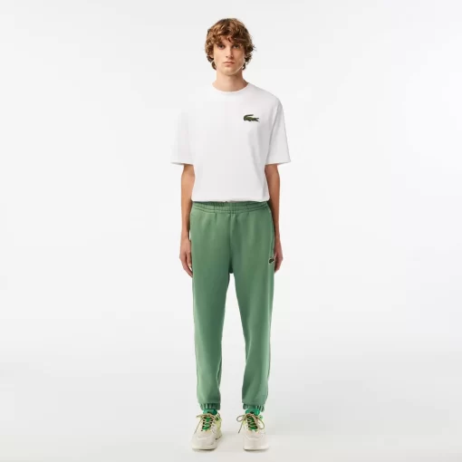 Lacoste Trousers & Shorts-Unisex Organic Cotton Fleece Jogger Trackpants