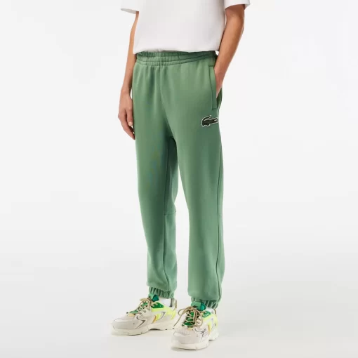 Lacoste Trousers & Shorts-Unisex Organic Cotton Fleece Jogger Trackpants