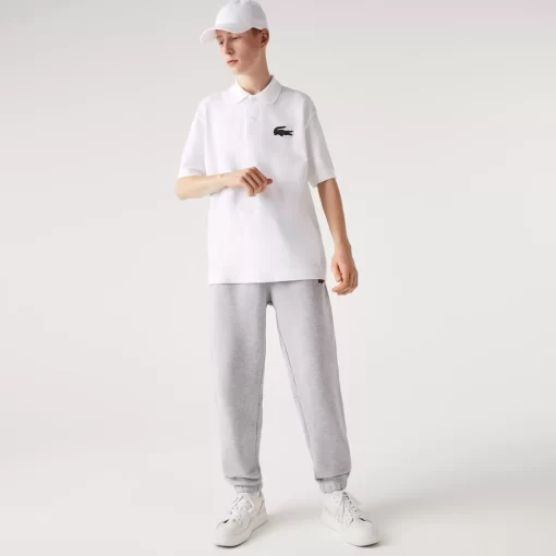 Lacoste Trousers & Shorts-Unisex Organic Cotton Fleece Jogger Trackpants