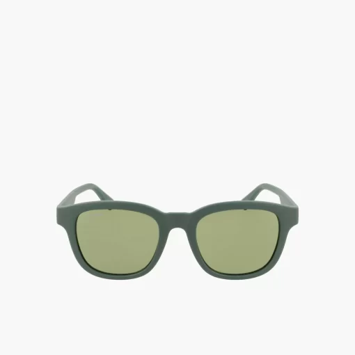 Lacoste Sunglasses-Unisex Rectangle Active Line Sunglasses