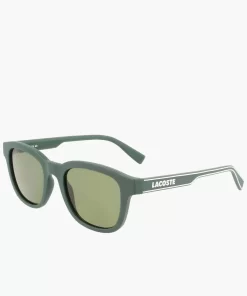 Lacoste Sunglasses-Unisex Rectangle Active Line Sunglasses