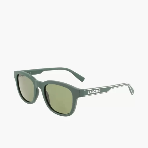 Lacoste Sunglasses-Unisex Rectangle Active Line Sunglasses