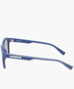 Lacoste Sunglasses-Unisex Rectangle Active Line Sunglasses