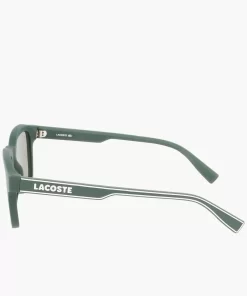 Lacoste Sunglasses-Unisex Rectangle Active Line Sunglasses